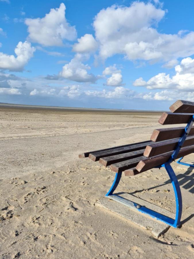 Erdgeschoss Wohnung Watt'N Meer Mit Garten In Dangast Varel Eksteriør bilde